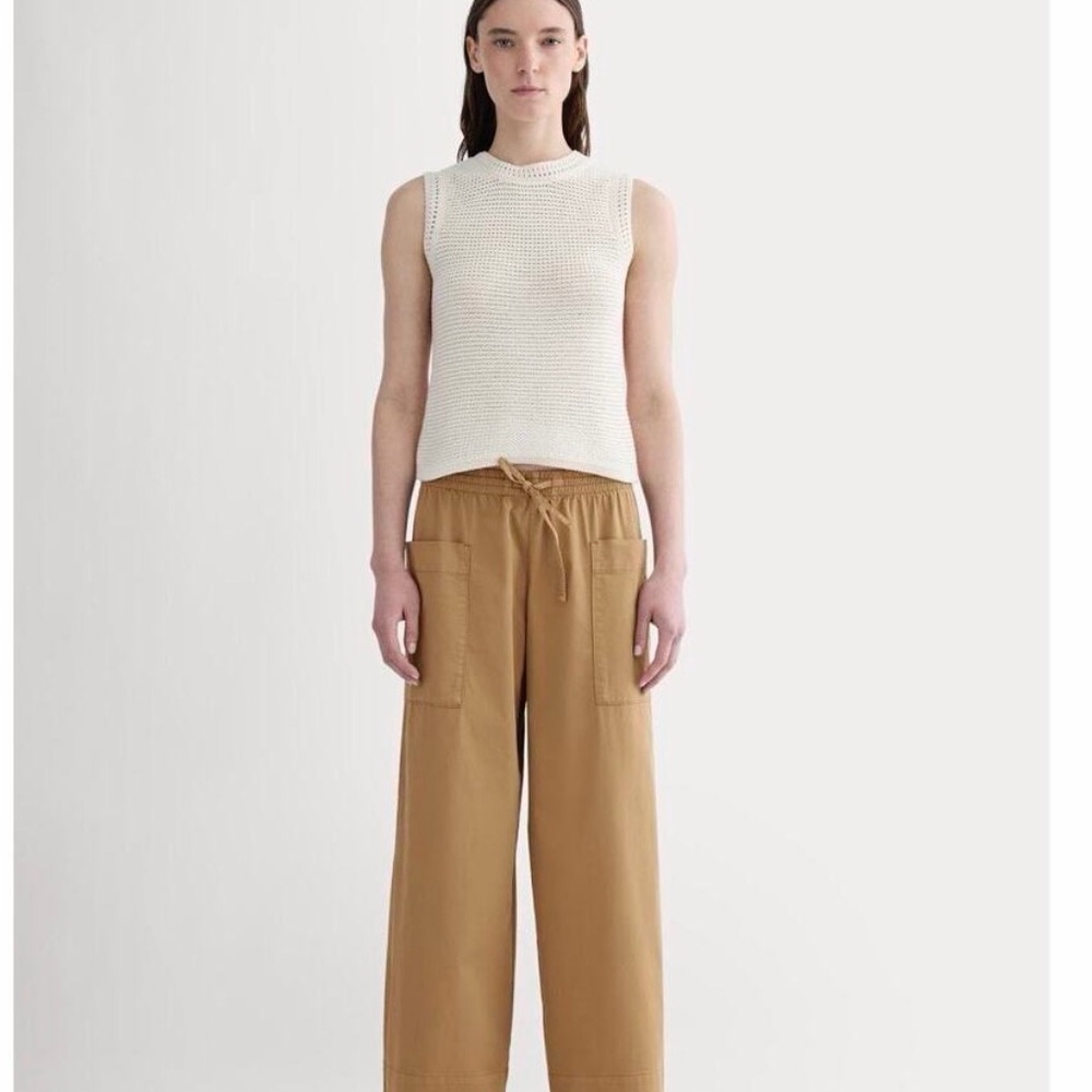 Everlane Easy Cargo Pants Tigers Eye/Tan